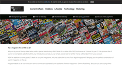 Desktop Screenshot of magazinedeals.co.uk