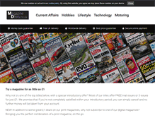 Tablet Screenshot of magazinedeals.co.uk