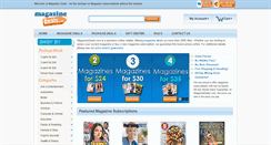Desktop Screenshot of magazinedeals.com